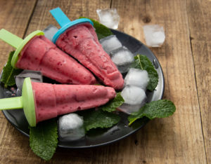 Recipe: Berry-Watermelon CBD Popsicles